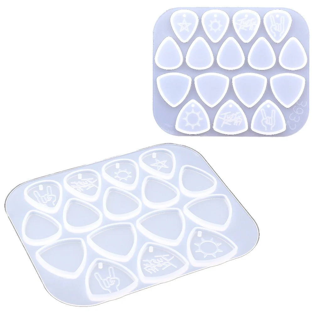 Guitar Charms & Guitar Picks Container Silicone Molds Bundle (3 pieces) - Image 6
