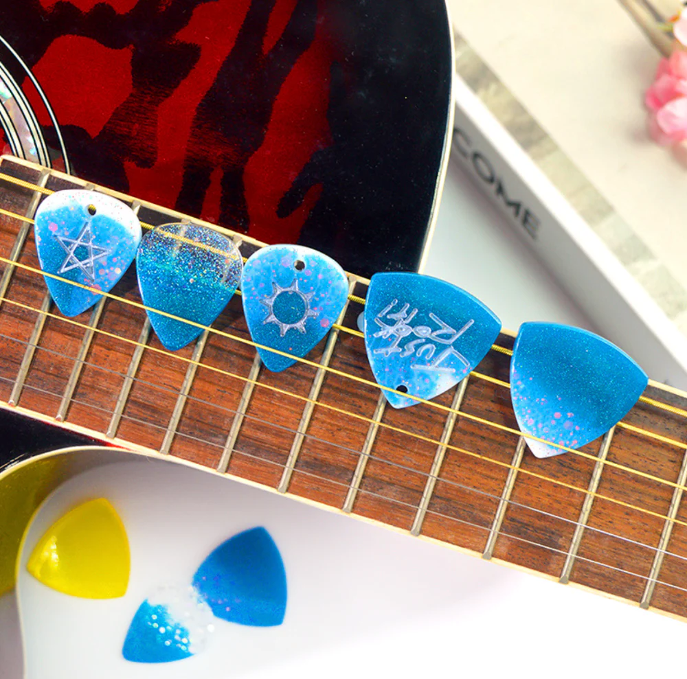 Guitar Charms & Guitar Picks Container Silicone Molds Bundle (3 pieces) - Image 7