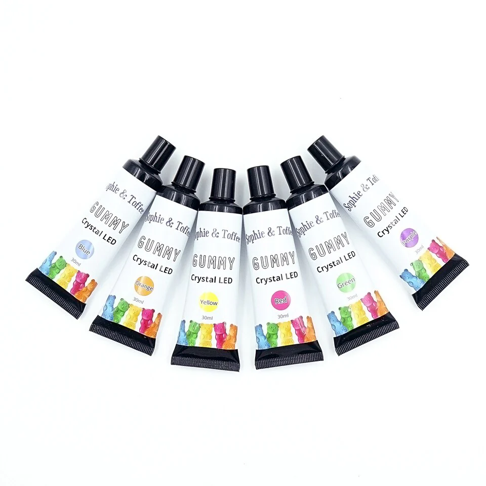 Gummy LED Crystal Gel UV Resin 30ml - Image 4
