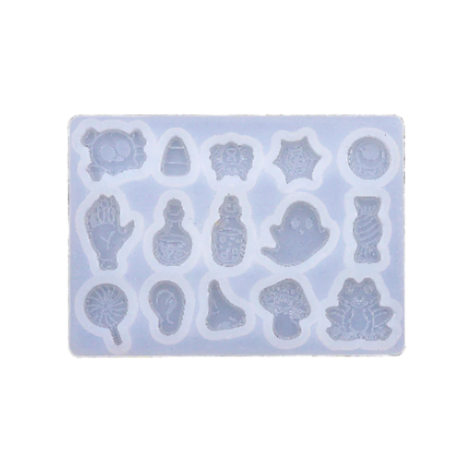 Halloween Shaker Bits Silicone Mold