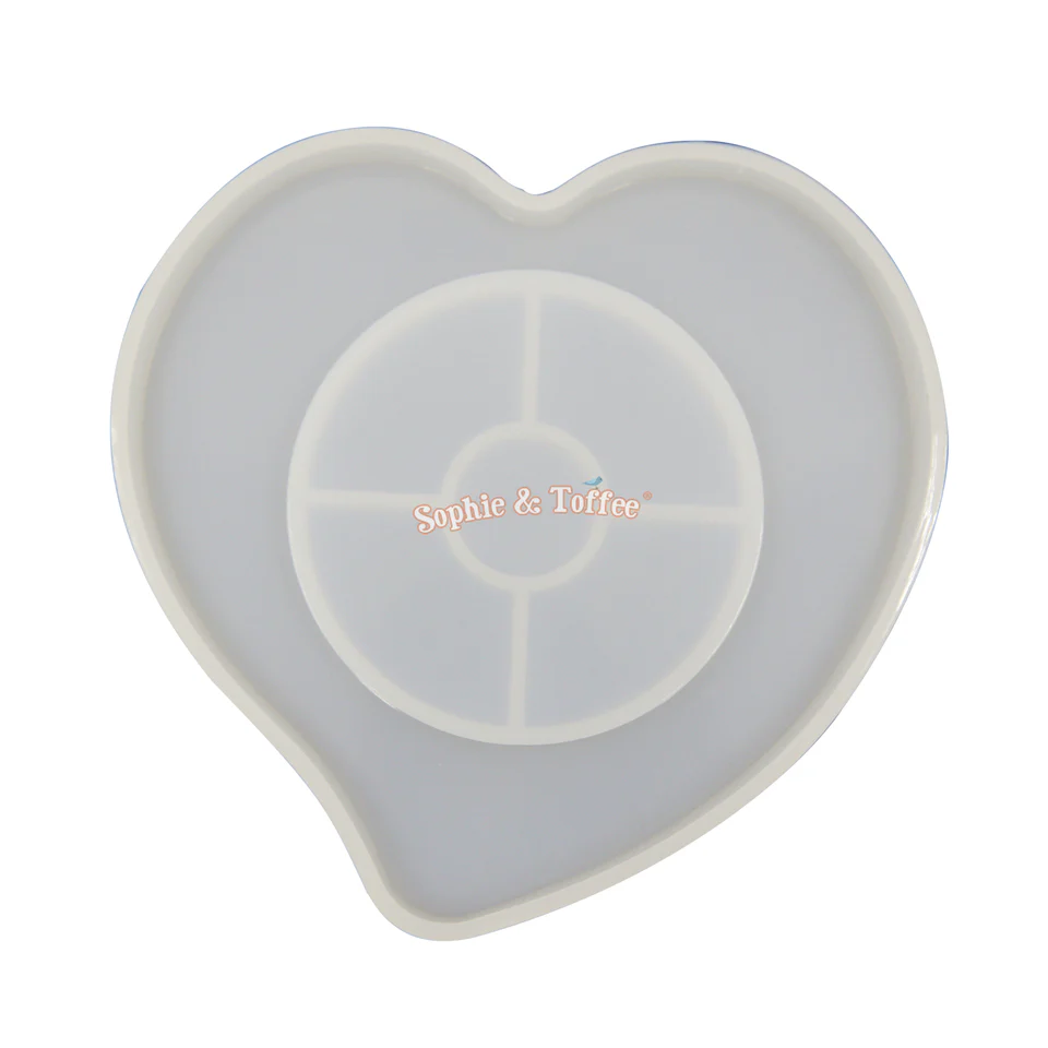 Heart Shaker Candle holder mold