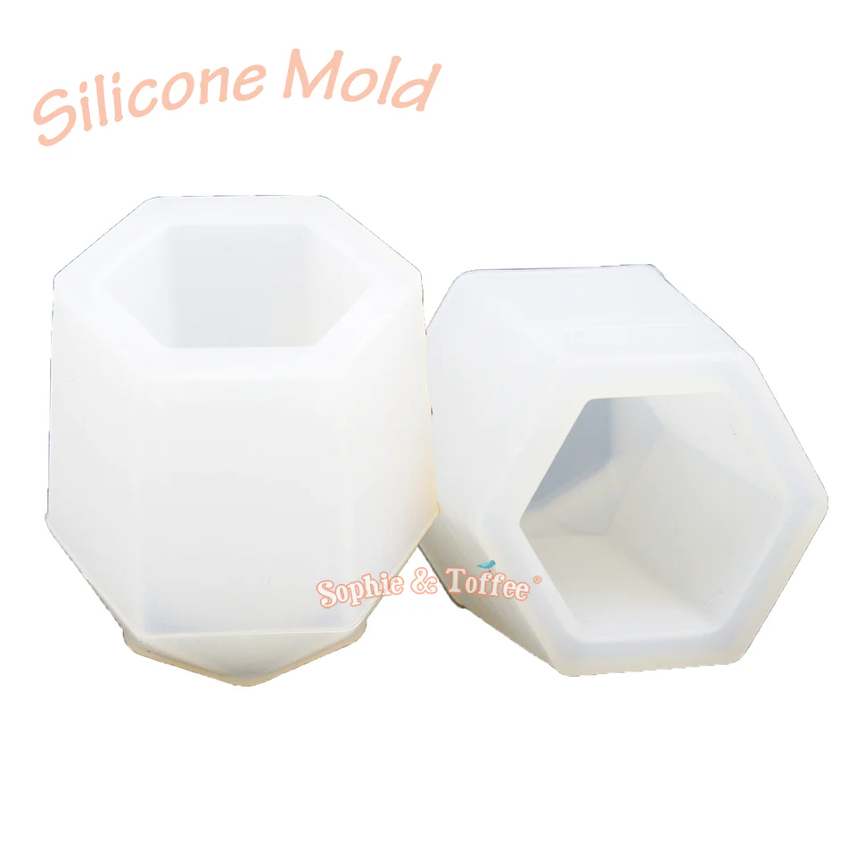 Hexagon Holder Silicone Mold