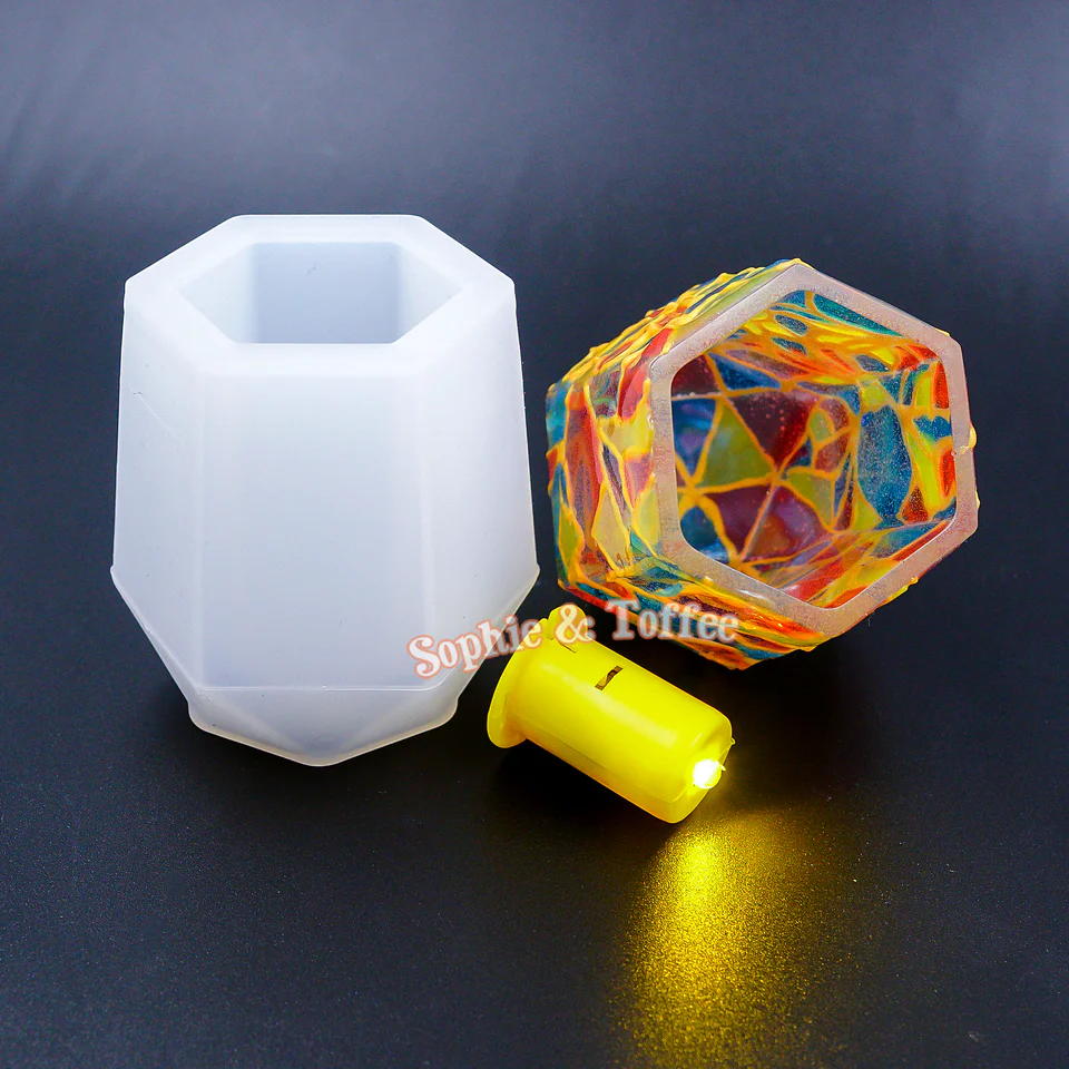 Hexagon Holder Silicone Mold - Image 3