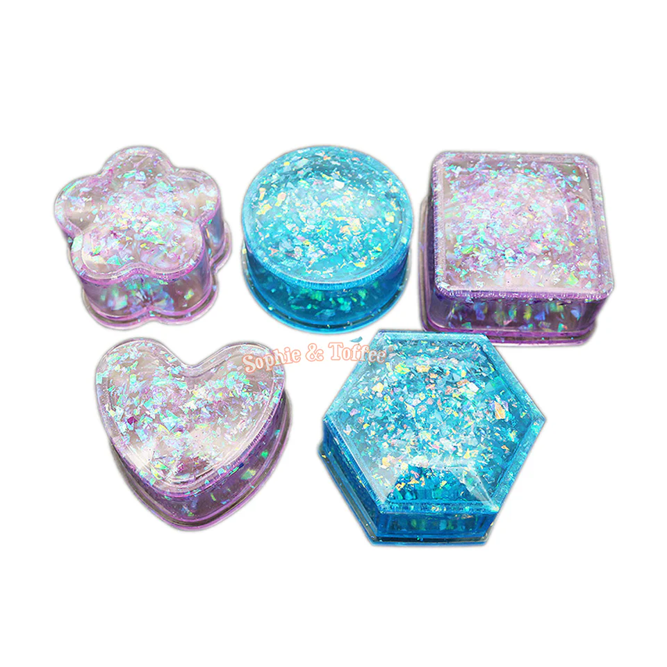 Hexagon Trinket Box Silicone Mold - Image 3