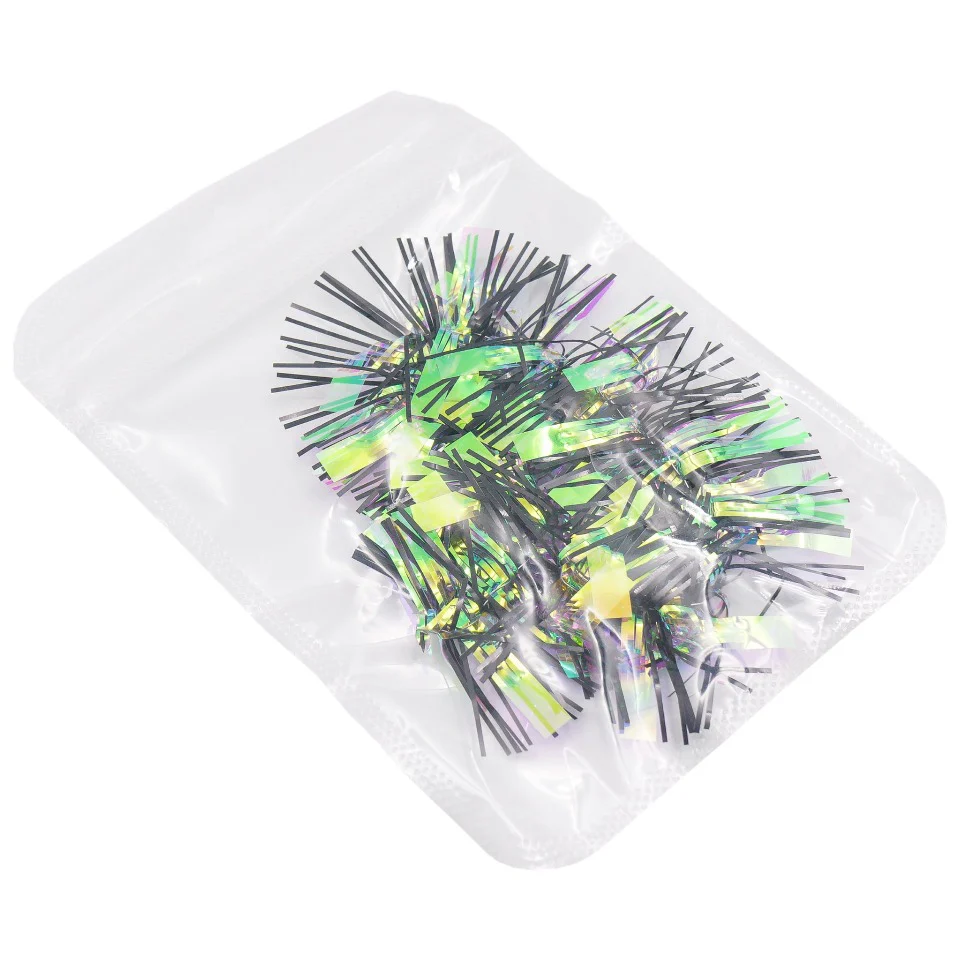 Holographic Black Translucent Foil (6 packs)
