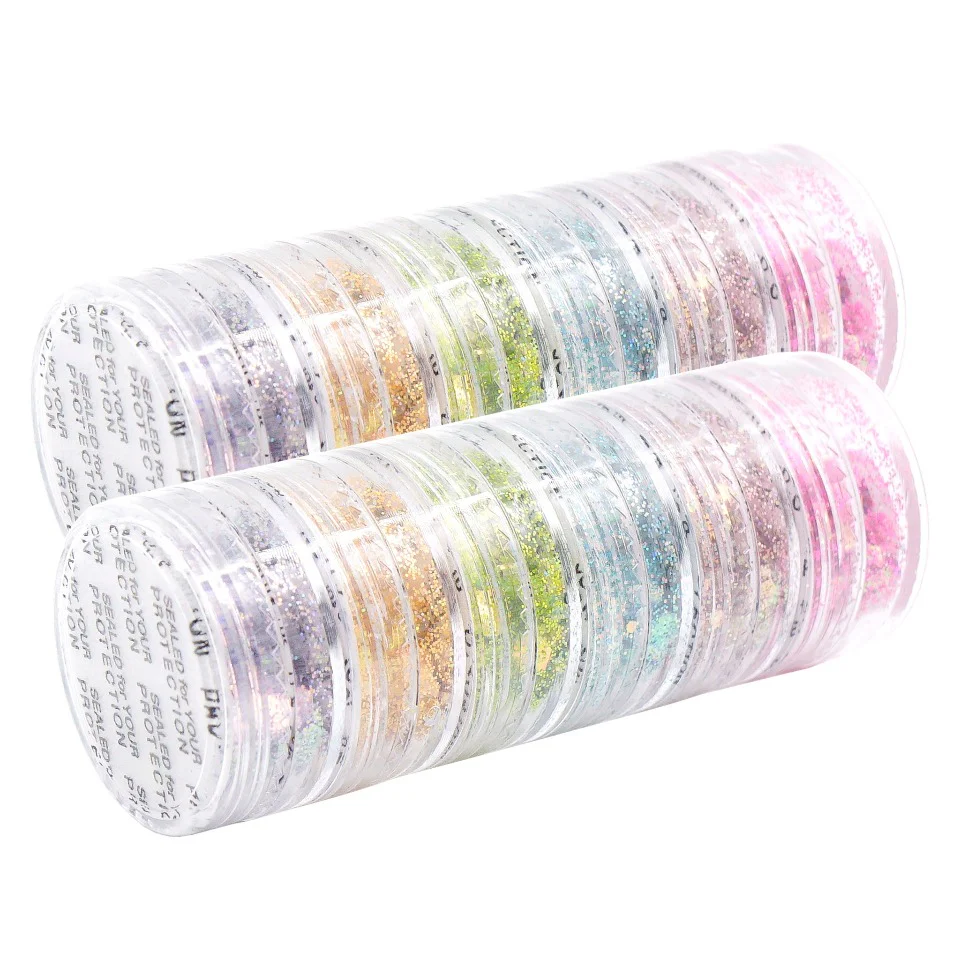 Holographic Color Glitter (2 packs)