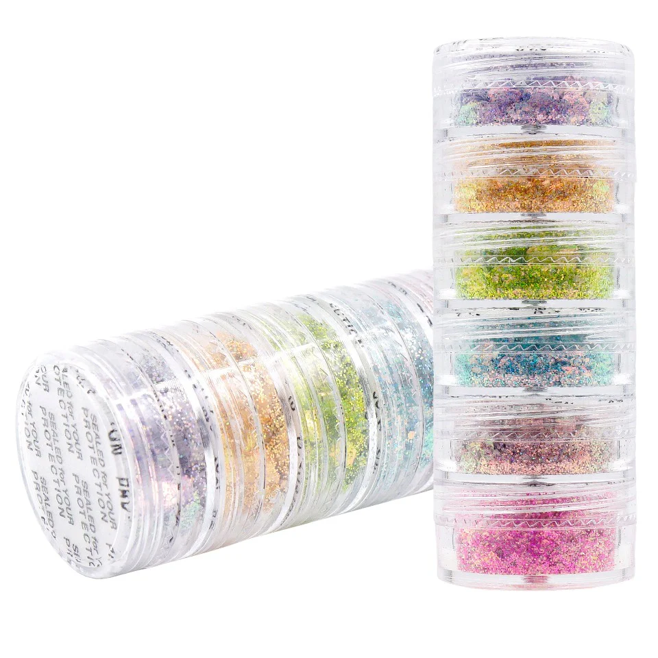 Holographic Color Glitter (2 packs) - Image 2