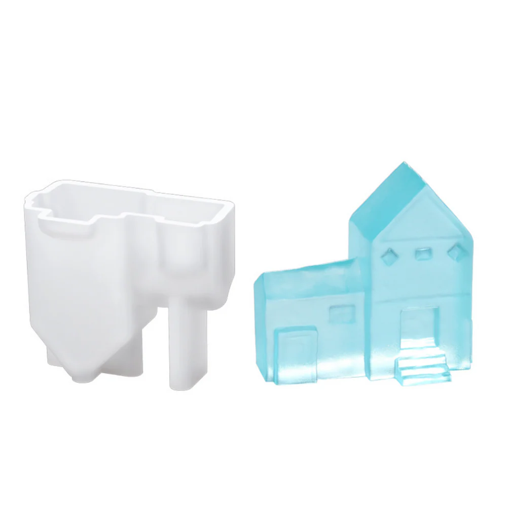 Miniature House Silicone Mold