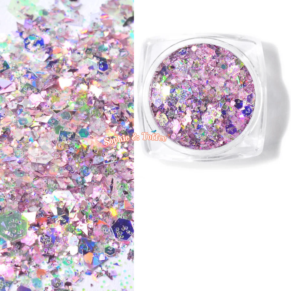 Iridescent Confetti Glitters Mix - Image 3