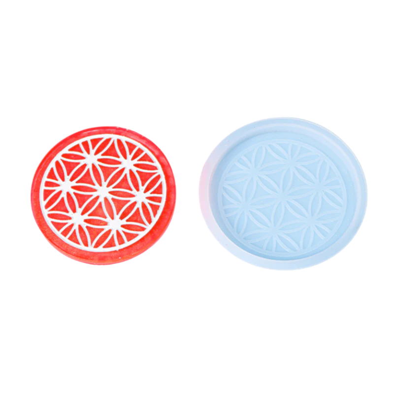 Japanese Pattern Coaster Silicone Mold - Image 2
