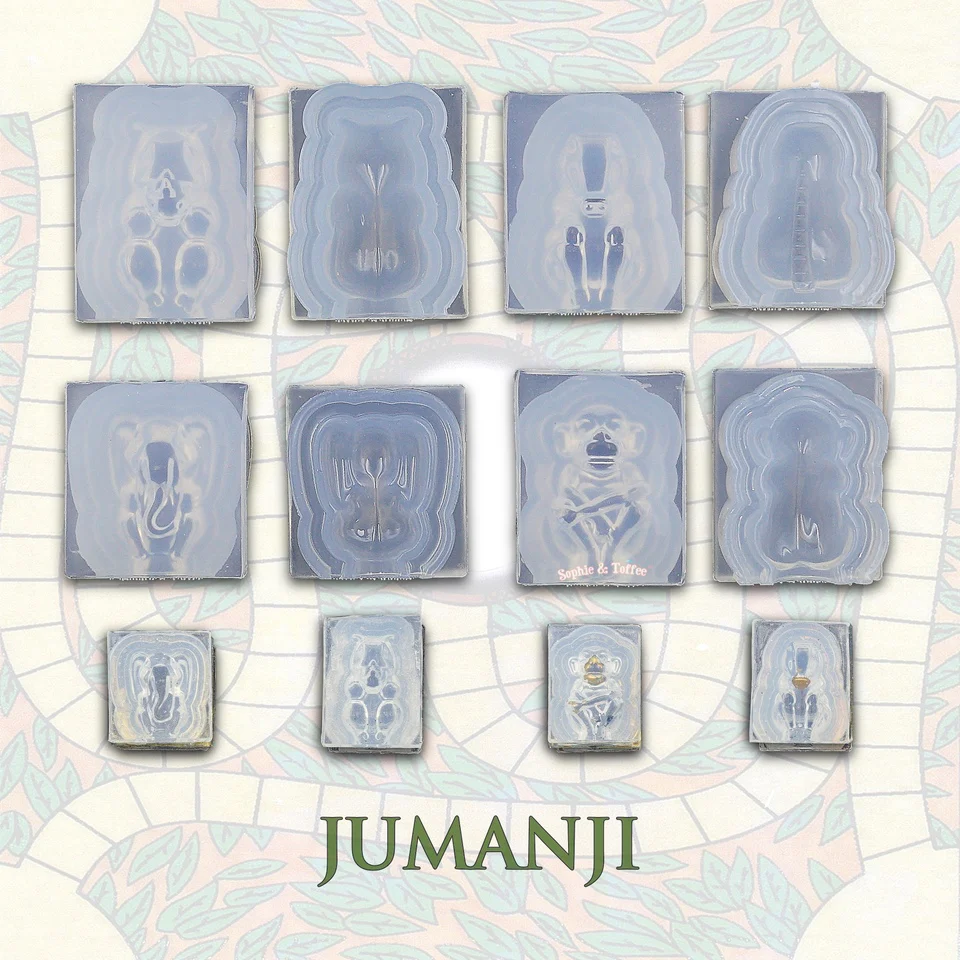 Jumanji Game Tokens Silicone Mold Full set - Image 2