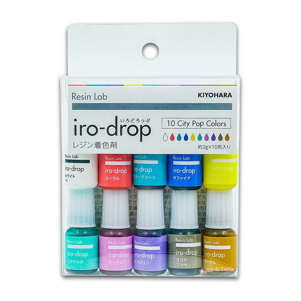 Kiyohara Pigment Dye Set - 10 City Pop Colors (Clearance)
