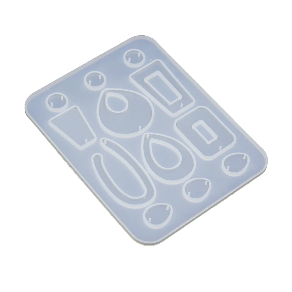 Large Earrings Pendant Silicone Mold Clearance - Image 2