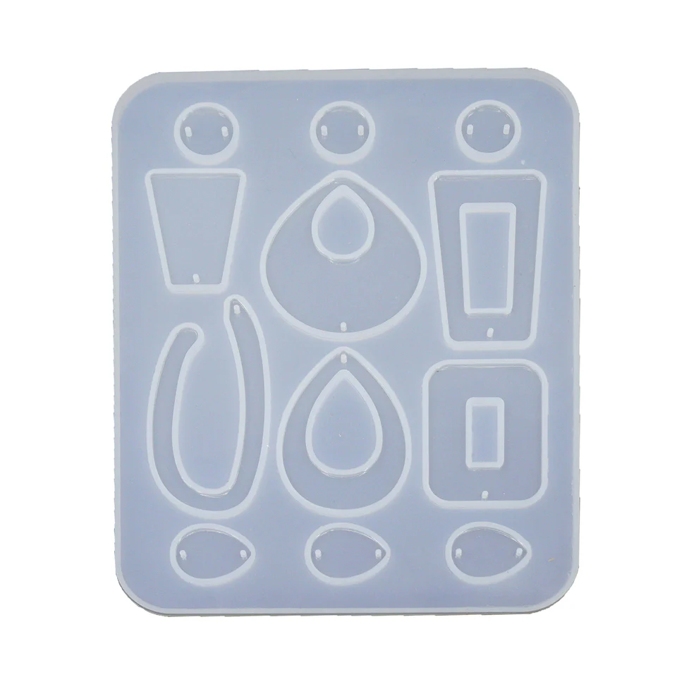 Large Earrings Pendant Silicone Mold Clearance - Image 3