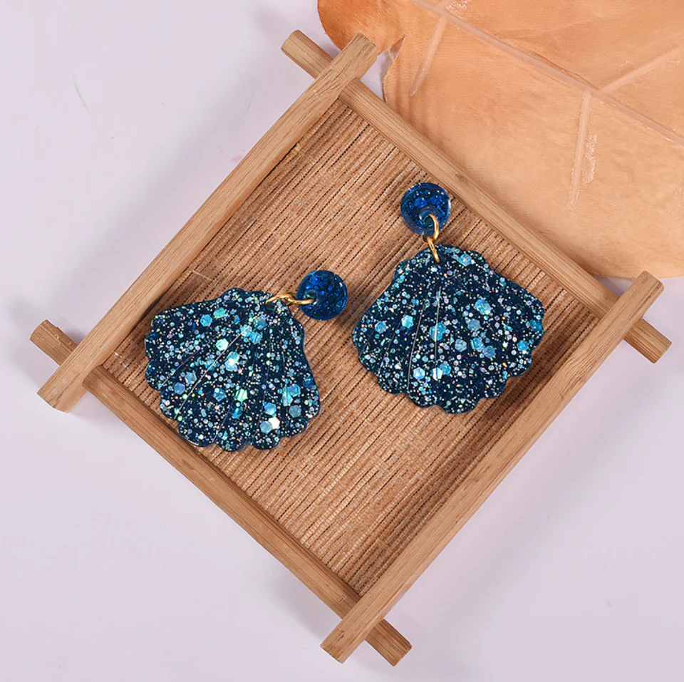 Large Shells Dangling Earrings Silicone Mold Clearance - Image 4