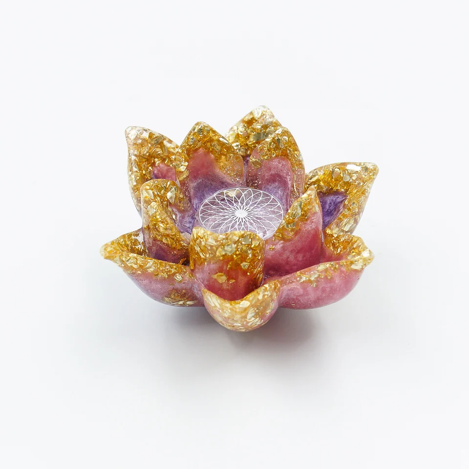 Lotus Candle Holder Silicone Mold - Image 4