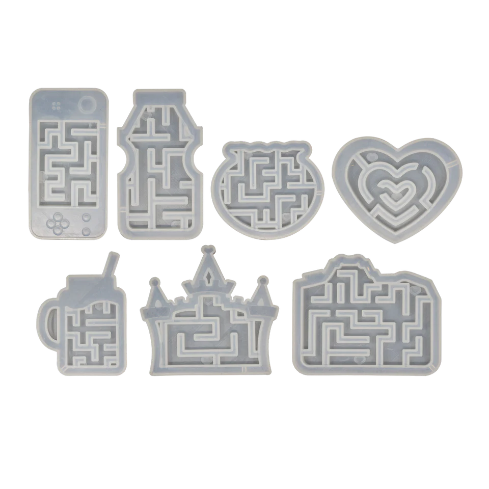 Maze Theme Silicone Molds