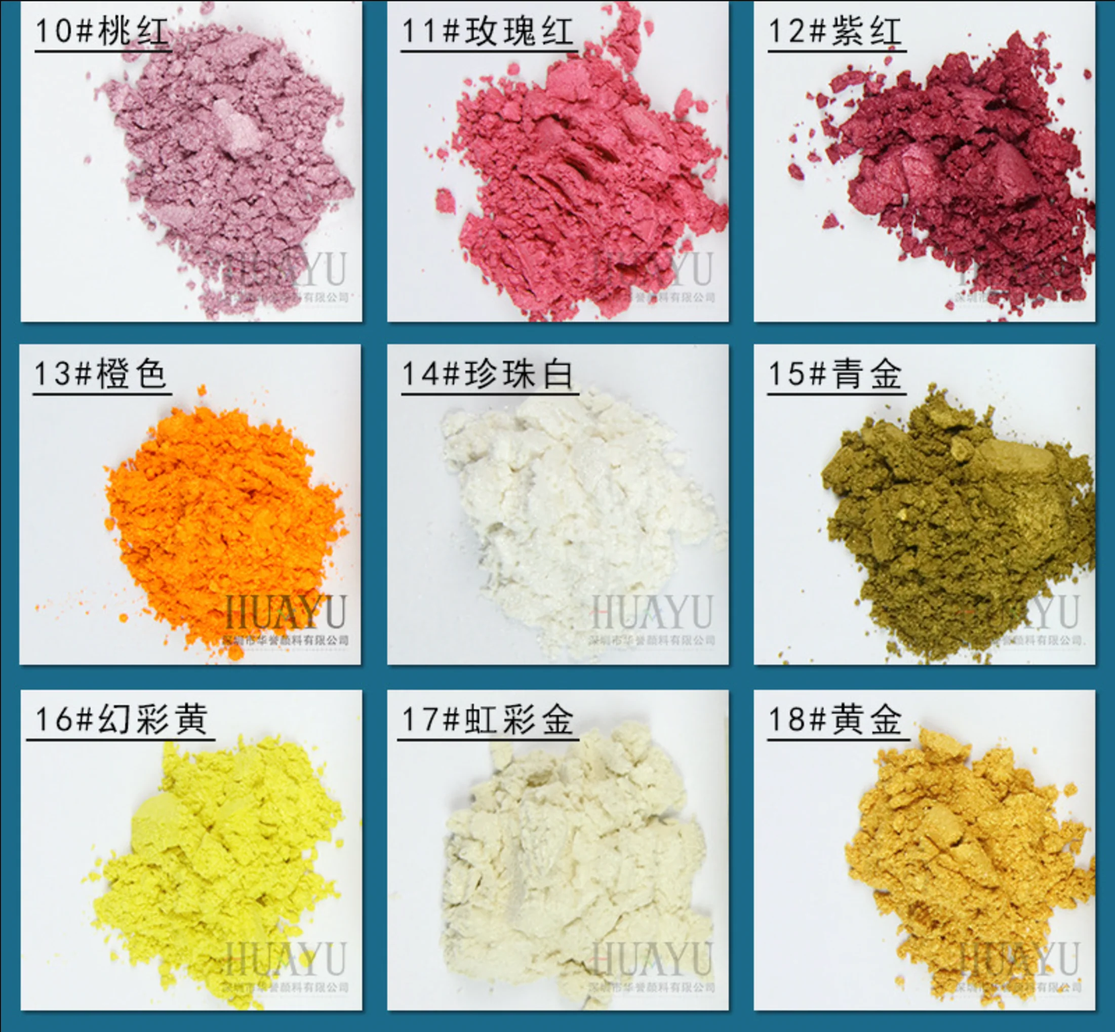 Mica Pigment Powder 10 color Bundle - Image 34