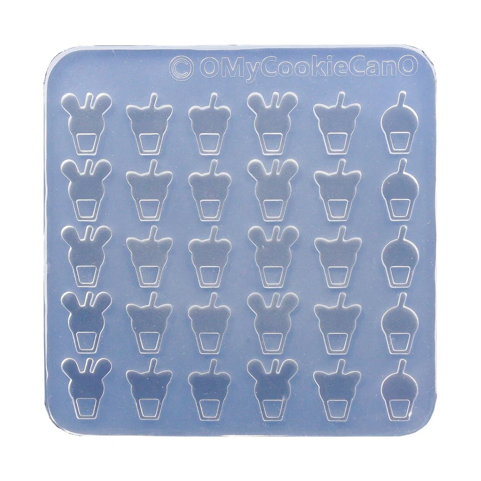 Mini Bubble Tea Inclusions Silicone Mold - Image 2