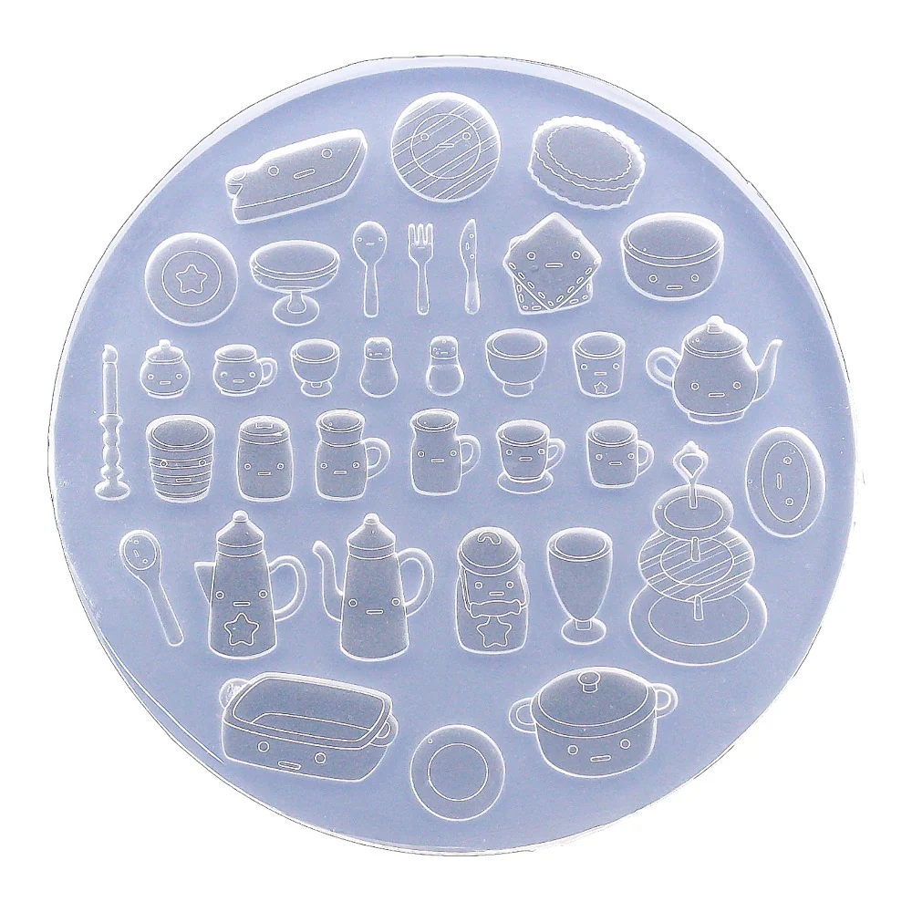 Miniature Kawaii Kitchen Cookware Silicone Mold