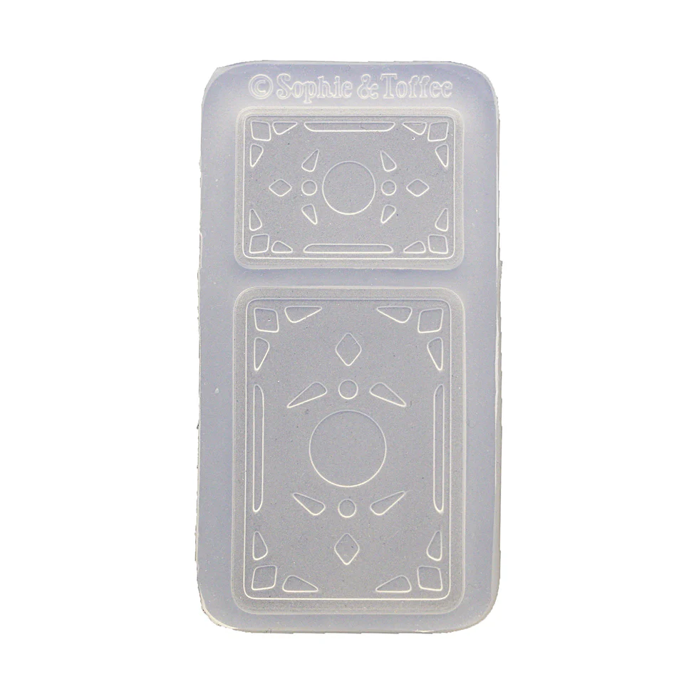 Miniature Blank Playing Card Silicone Mold