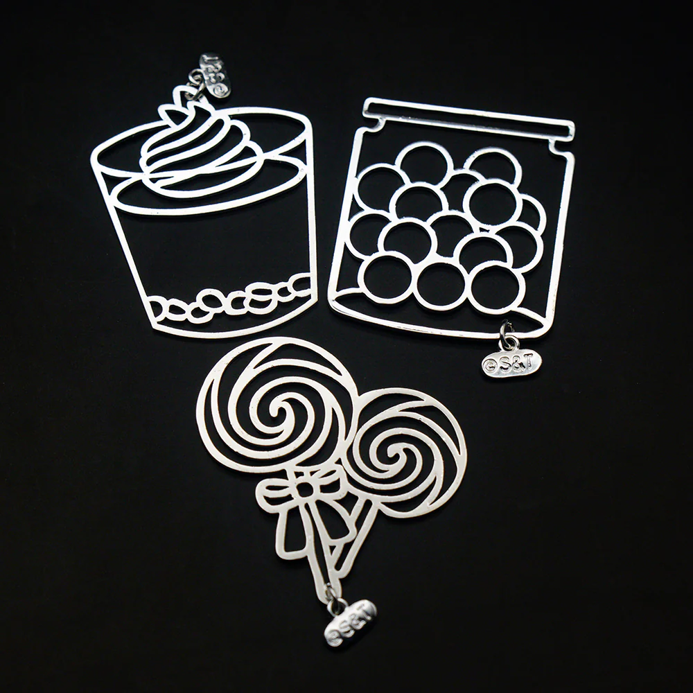 Miniature Candy Cart Bezels Exclusive 6pcs
