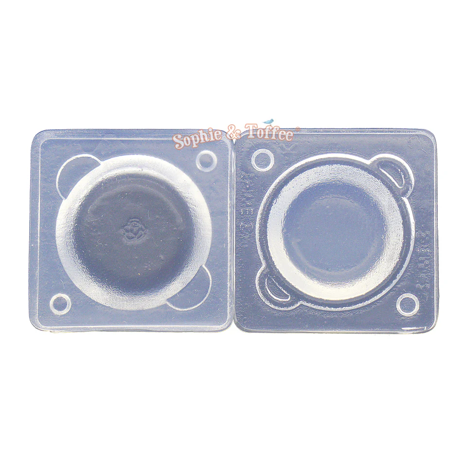 Miniature Casserole Pot with Lid Silicone Mold