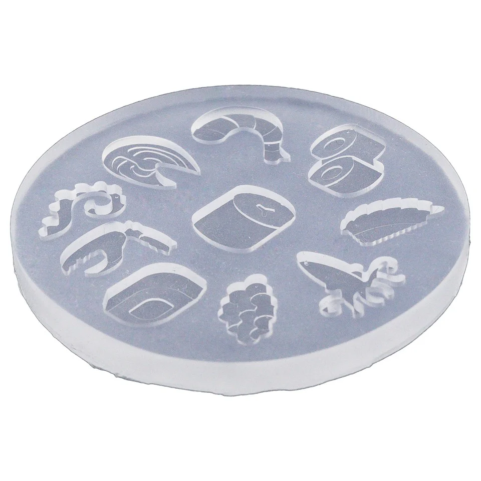 Miniature Sushi & Seafood Silicone Mold - Image 2