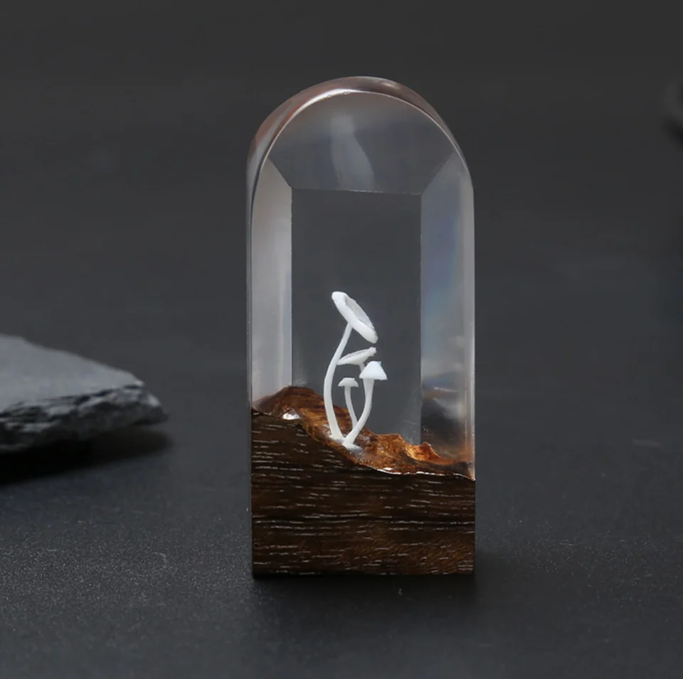 Miniature Terrarium Mushroom (2 pieces) - Image 2