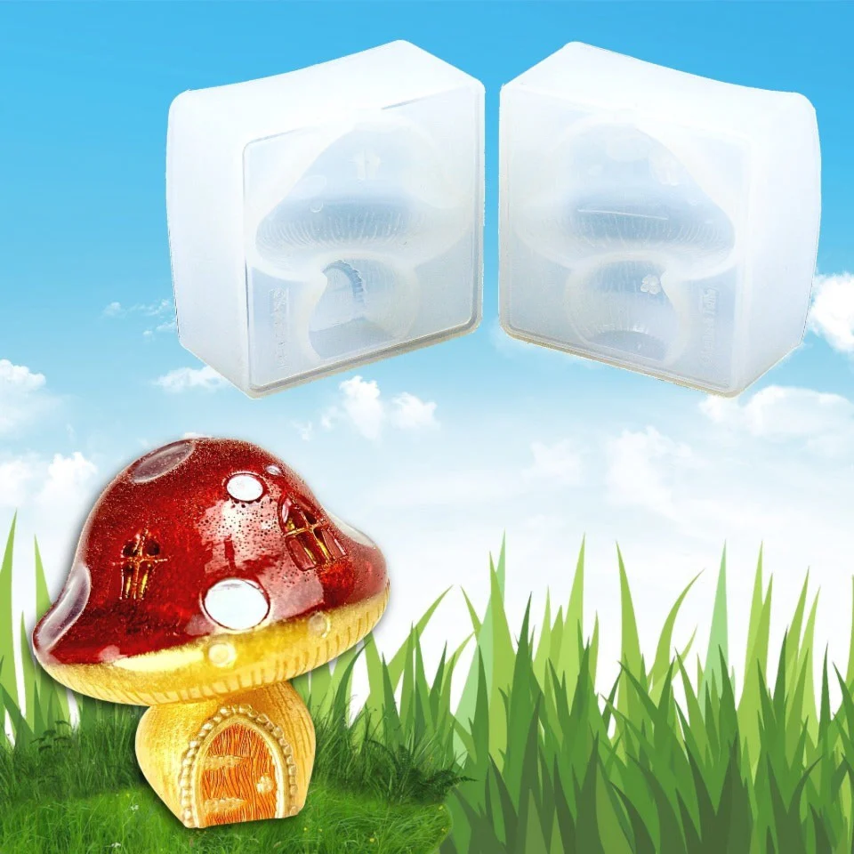 Mushroom House Silicone Mold - Image 3