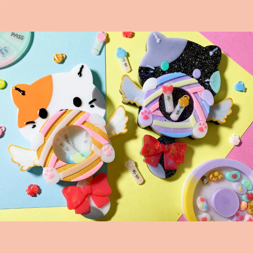Omikuji Kitty Shaker Silicone Molds - Image 2