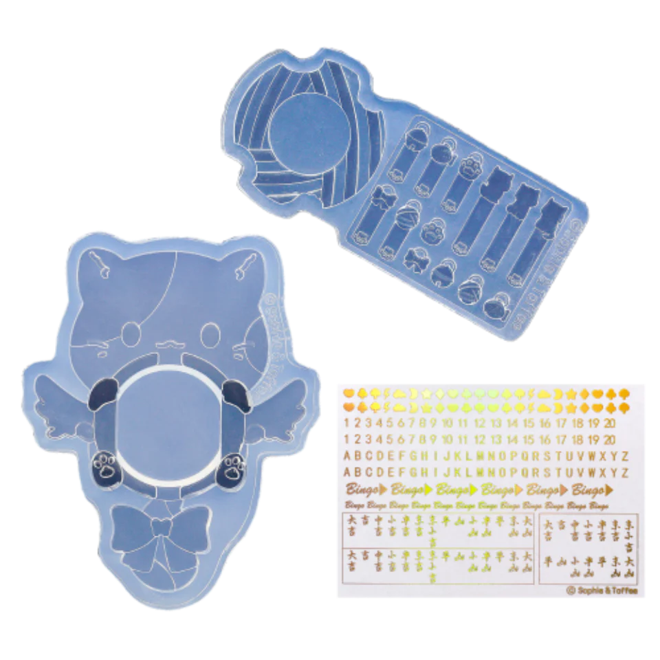 Omikuji Kitty Shaker Silicone Molds - Image 5