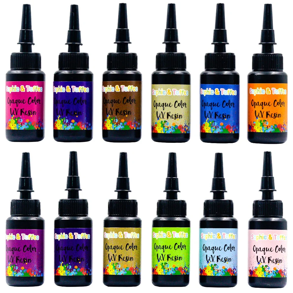 Opaque Colour UV Resin 24 Colors 10ml - Image 5