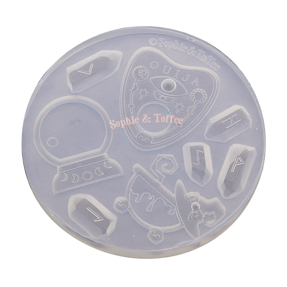 Ouija Runes Witchy Silicone Mold - Image 4