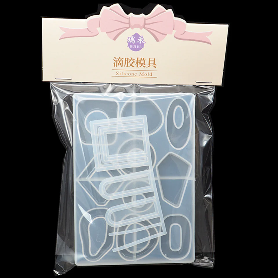 Pendants Silicone Mold with Hole Maker (Clearance)