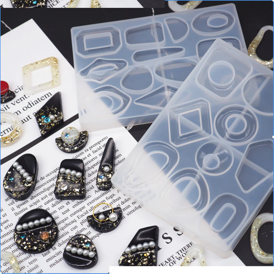 Pendants Silicone Mold with Hole Maker (Clearance) - Image 4