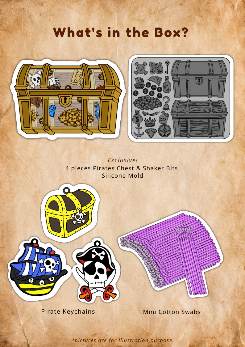 Pirates Shaker Mold Elves Exclusive - Image 12