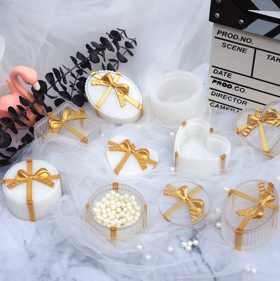 Present Trinket Box Silicone Mold - Image 3