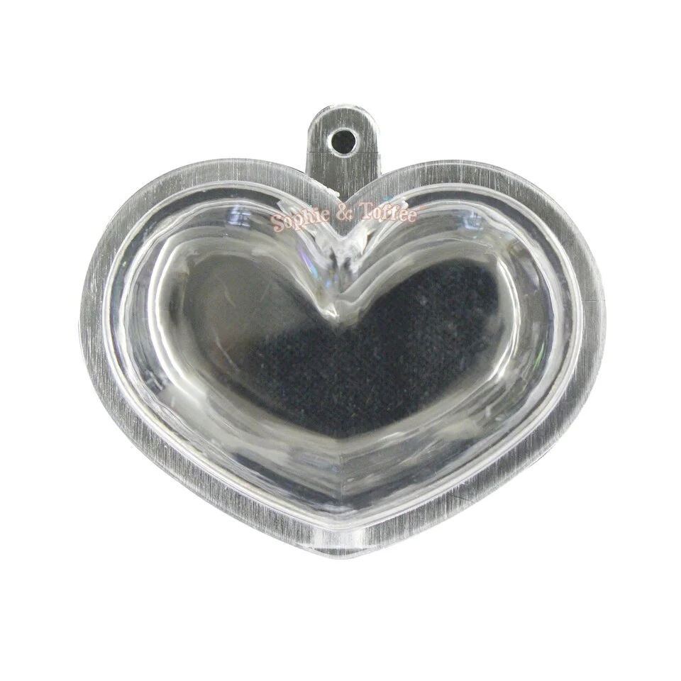 Puffy Heart Blanks Water Shaker Charm - Image 3