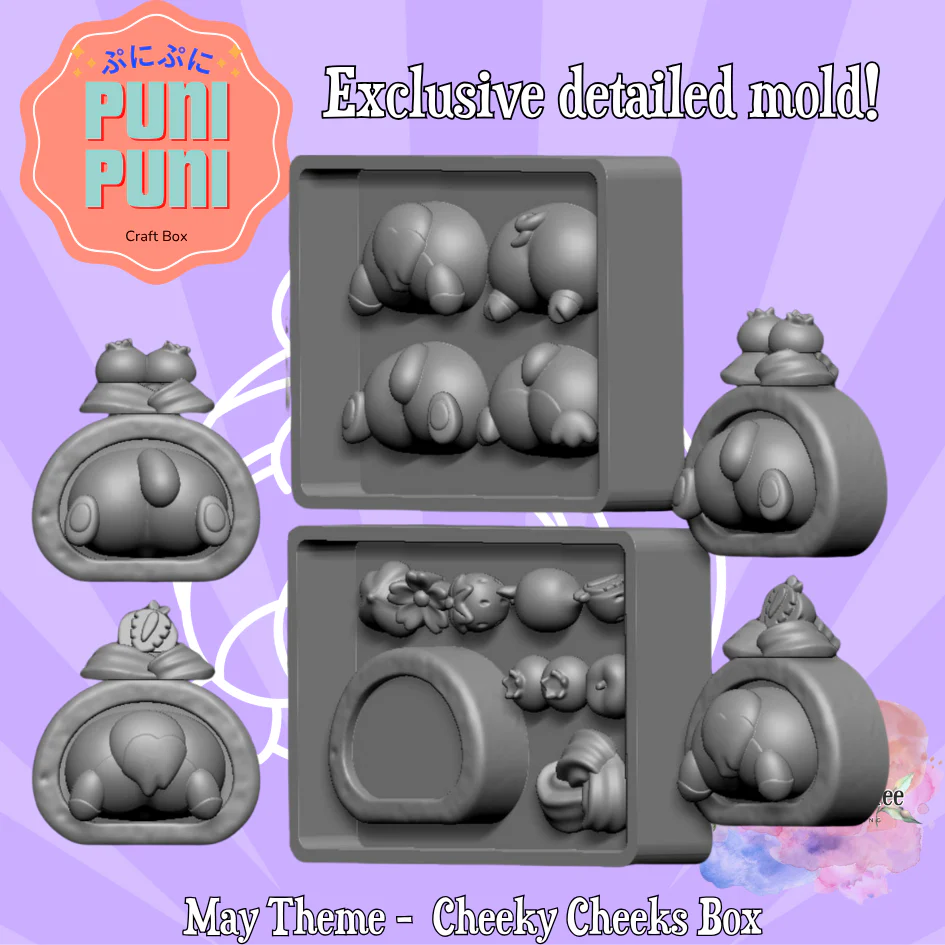 Puni Puni Exclusive Cheeky Cheeks Box - Image 5