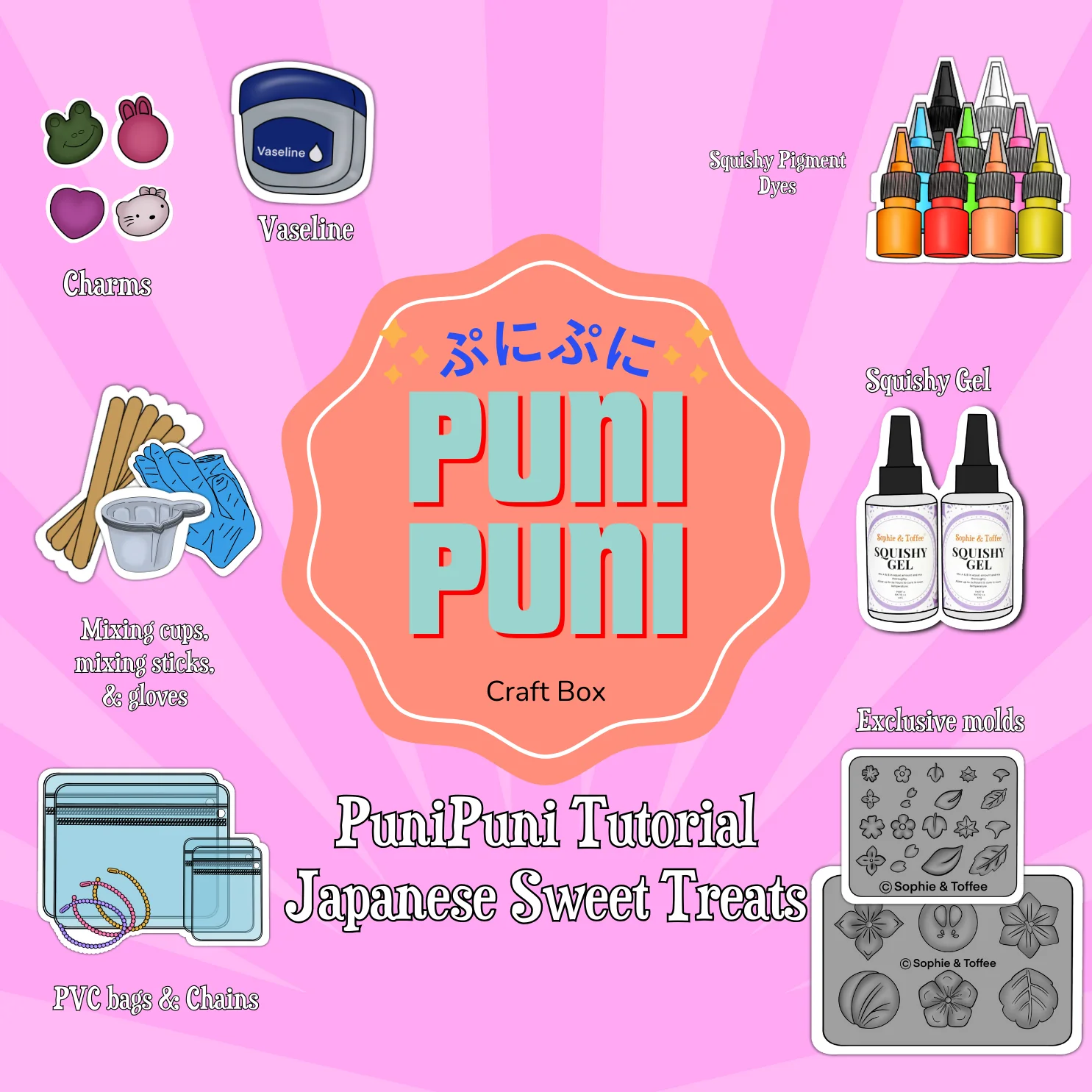 Puni Puni Exclusive Japanese Sweets Box - Image 10