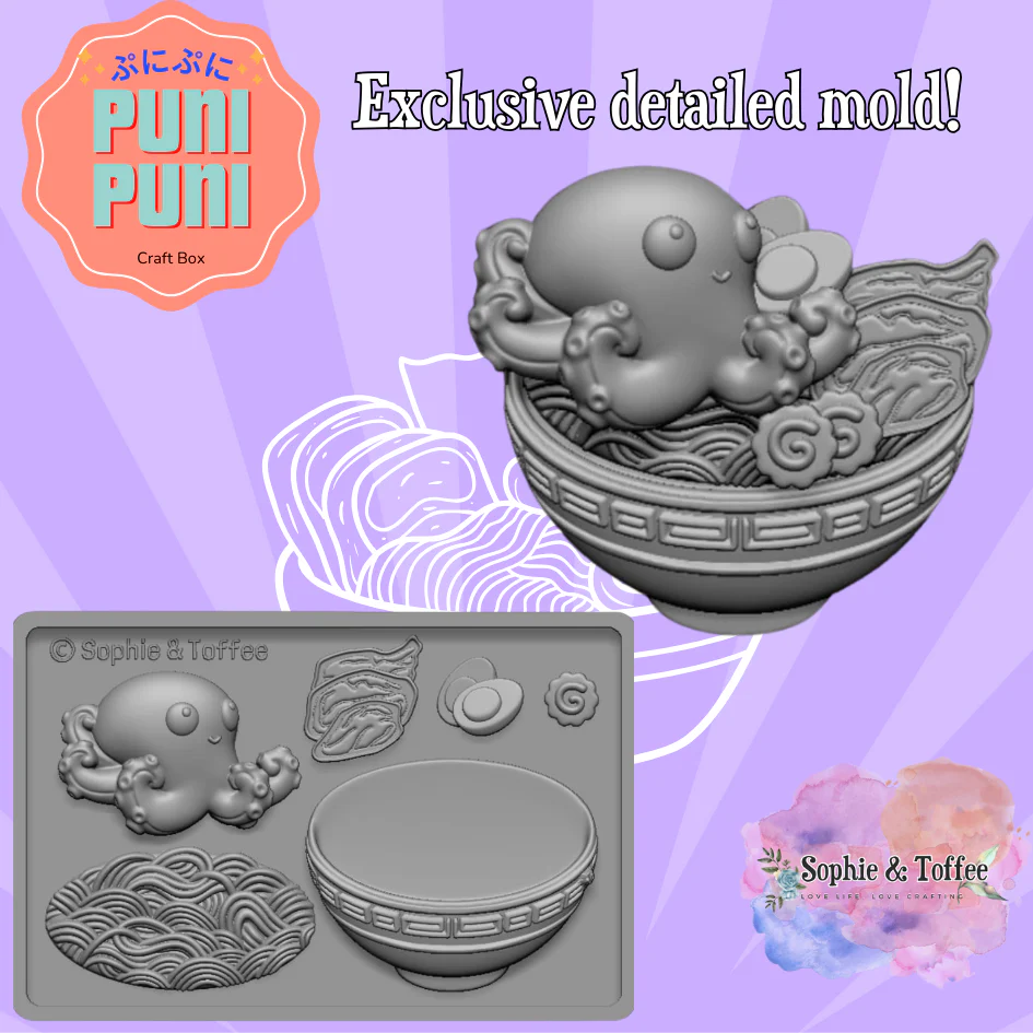 Puni Puni Exclusive Octopus Ramen Box - Image 9