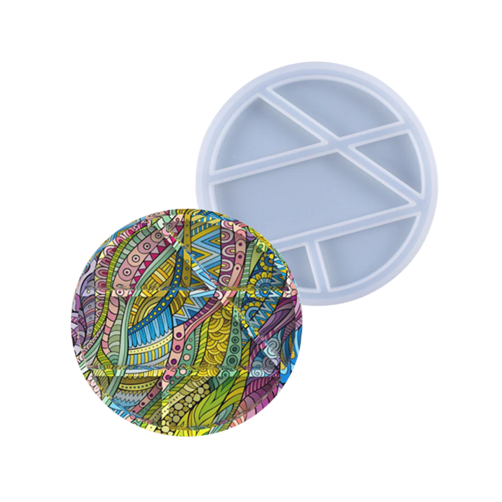 Round Jewelry Trinket Tray Silicone Mold - Image 3