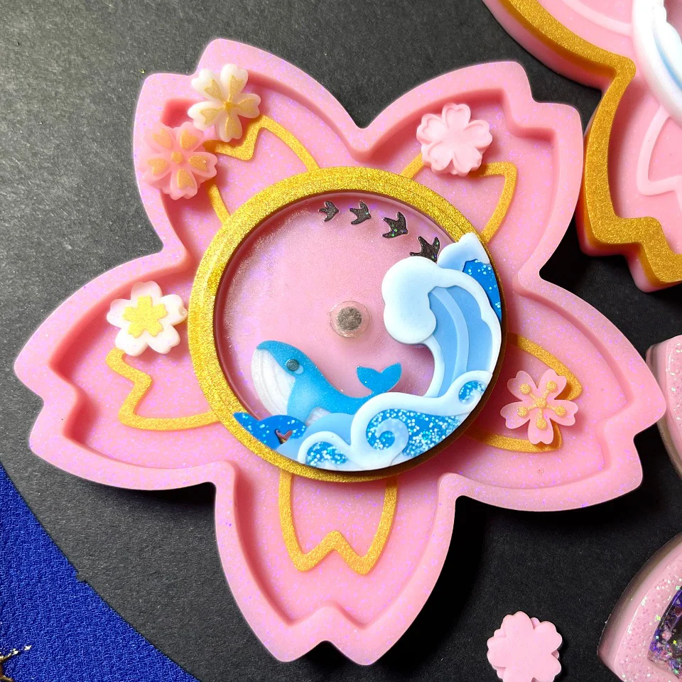 Sakura Rotating Shaker Silicone Molds - Image 4