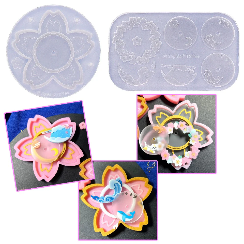 Sakura Rotating Shaker Silicone Molds - Image 8