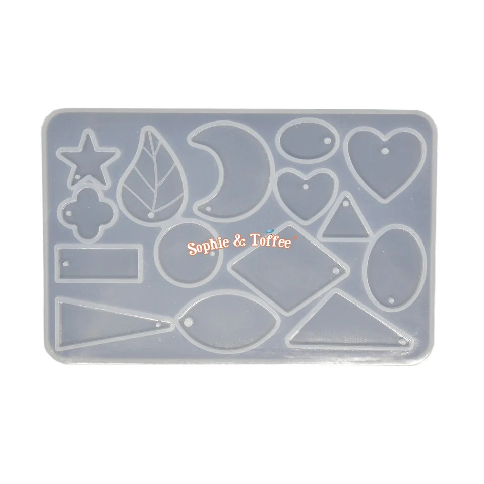 Shapes Earrings & Pendant Silicone Mold