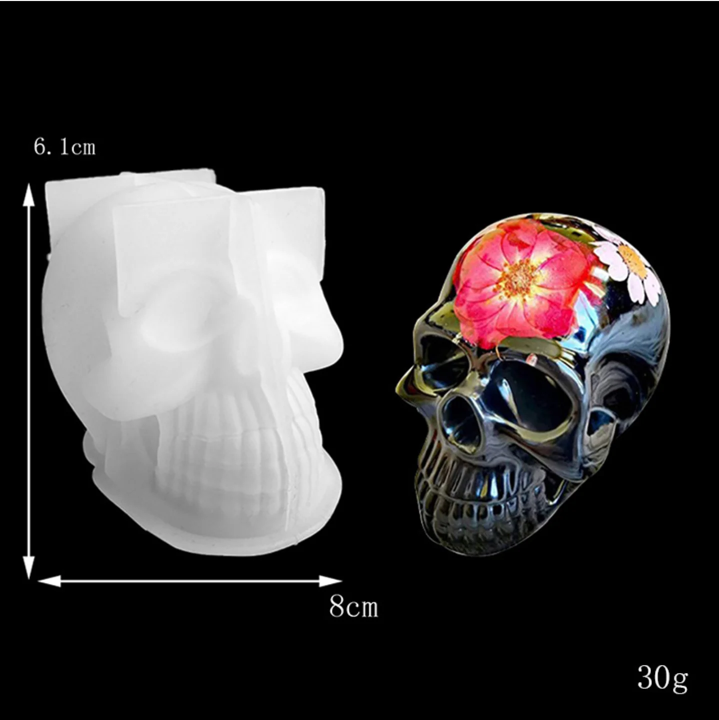 Skull Silicone Mold - Image 5