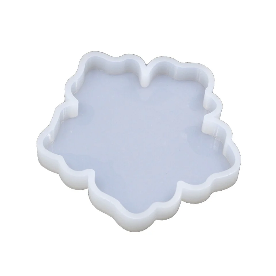 Small Flower Coaster Silicone Mold - Image 3