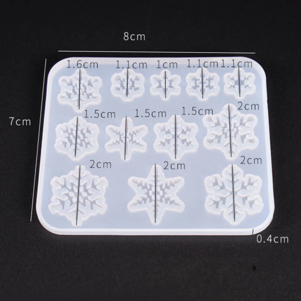 Snowflakes Silicone Mold - Image 2