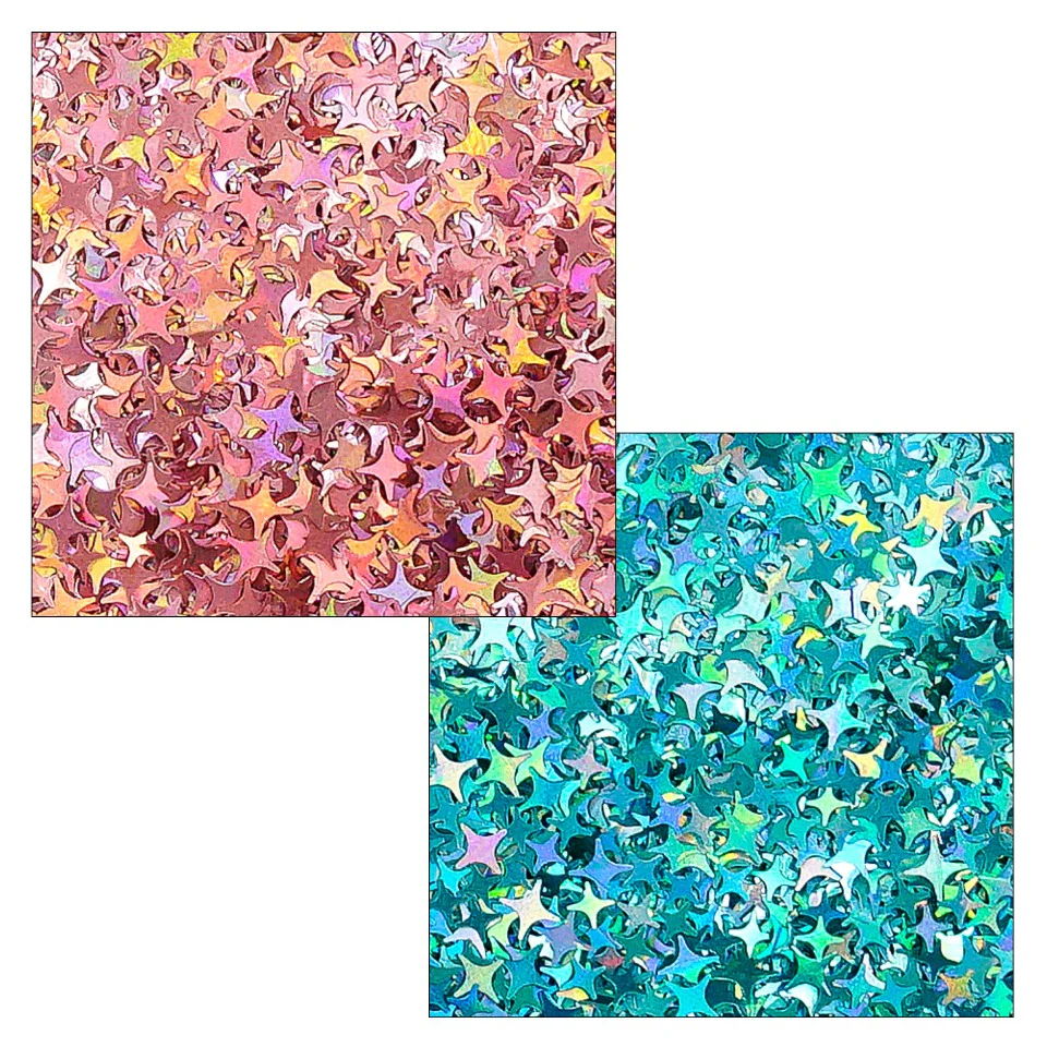 Sparkling Star Confetti (4 packs) - Image 2